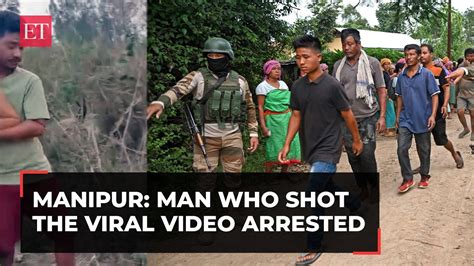 Manipur viral video: Man who shot the clip arrested; Home